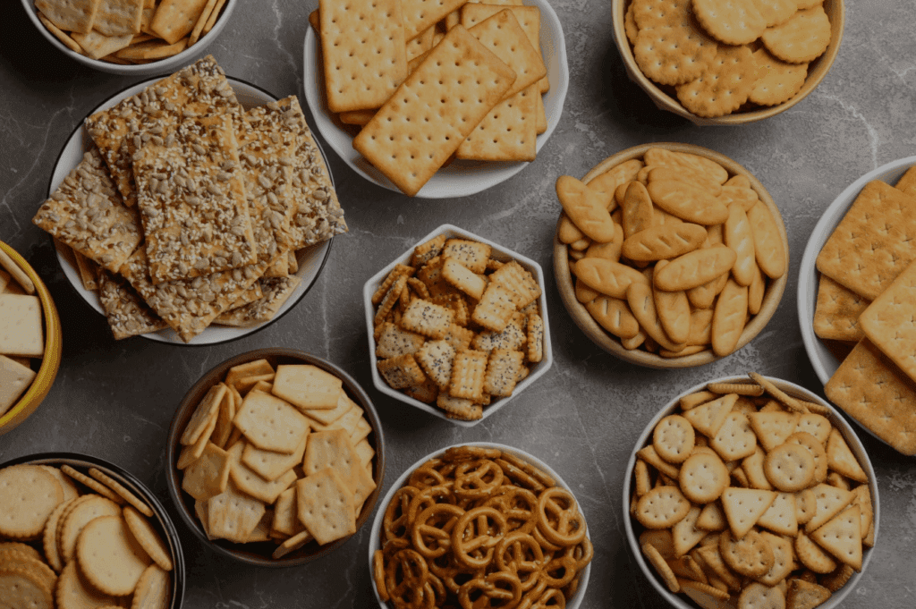 biscuits and crackers