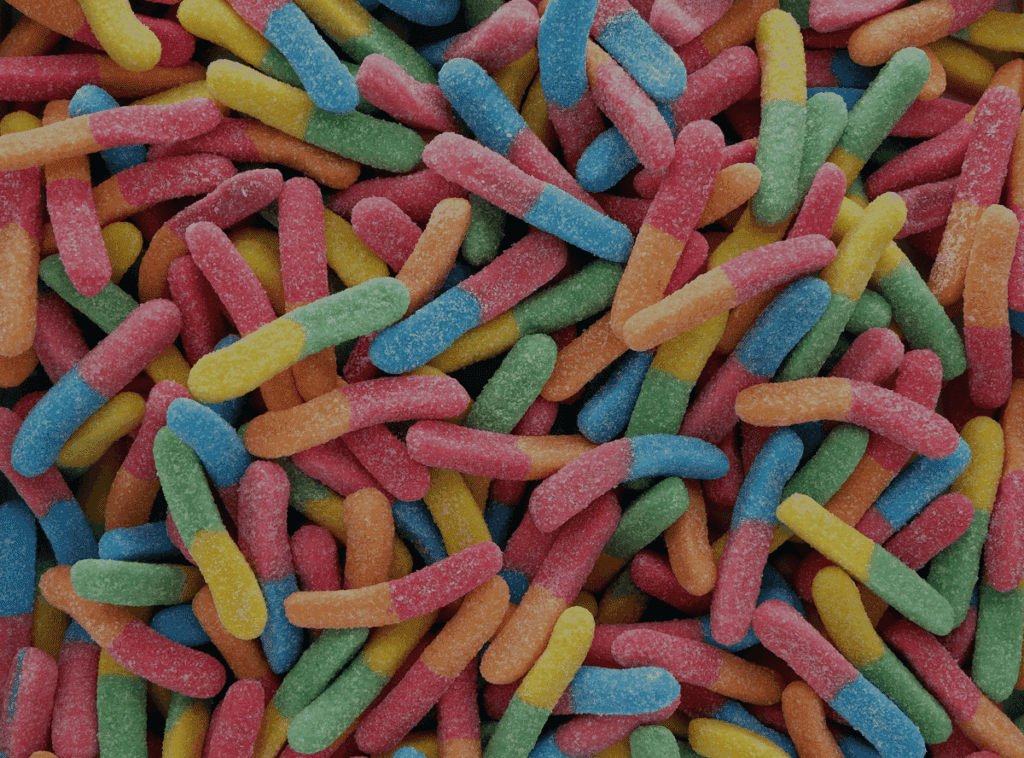 sugar and gum